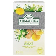 AHMAD Tea Fruit & Herb Detox 20 Tea Bags