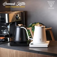 Vesper gooseneck kettle electric tempered control 600ml 1000W HT electric coffee kettle/
