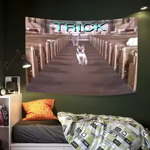 Alex G Trick Album Cover Tapestry Wall Art Posters Home Decor Wall Hanging Large Fabric Bedroom Dorm
