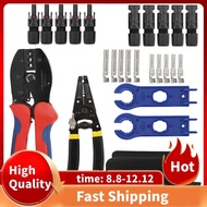 Solar Connector Terminal Crimping Pliers -2546B Photovoltaic Crimping Pliers Tool Set Pressing Clamp