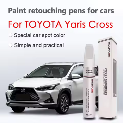 For Toyota Yaris Cross Touch-Up Pen Super White Special Car Paint Repair for Automotive Parts Modifi