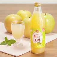 [Cat Sisters] Japan Orchard Aomori Wanglin Apple Juice 1,000ml Glass Bottle Ready-To-Drink