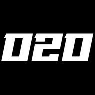 Number Sticker 020 Length 9 cm.