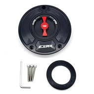 ฝาครอบถังน้ำมันฝาถังน้ำมันน้ำมันอลูมิเนียม CNC รถจักรยานยนต์ใหม่พร้อมล็อคอย่างรวดเร็วสำหรับฮอนด้า CB