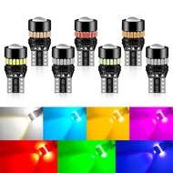 2pcs T10 W5W LED Bulb Super Bright 3014 3030 Chips 18SMD 194 168 White Parking Light Car Roof Light 