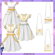  Kpop Demon Hunters Cosplay Costume RUMI ZOEY MIRA Skirt Outfit Black/White KPOP Stage Performance O