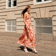 ML PRE จัดส่ง 25 SEP lookbookthesignature anne dress Sunset ชุดเดรสไปงาน