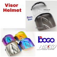 Visor BOGO BIKKO BUBBLE Visor Helmet HELMET MHR HALF MHR STENG VISOR MHR HELMET