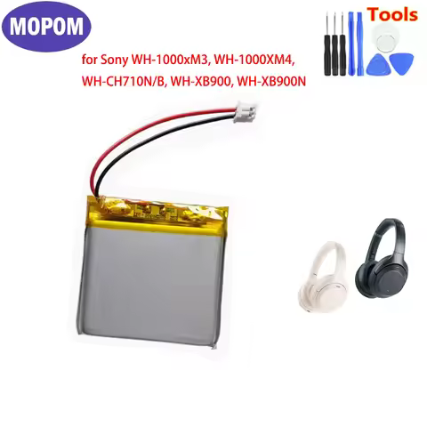 1000mAh Battery LIS1662HNPC for Sony WH-1000xM3, WH-1000XM4, WH-CH710N/B, WH-XB900, WH-XB900N
