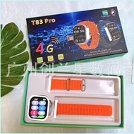 CROSS Border T83Pro Card 4G Smart Watch Bluetooth Call SIM. Fitness Heart Rate Foreign Trade Huaqian