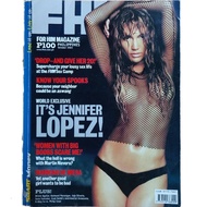 FHM Philippines Magazine - October 2001 Jennifer Lopez Cover (Preloved)