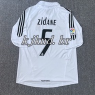 Zidane Beckham Ronaldo 2005/06 Real Madrid Retro Home Jersey