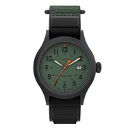 TIMEX TW4B29800 Expedition Scout นาฬิกาข้อมือผู้ชาย สายผ้า สีเขียวเข้ม หน้าปัด 40 มม.