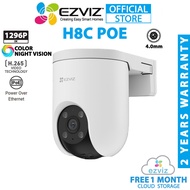 EZVIZ H8C PoE 3MP 1296P 2K Two Way Talk Pan/Tilt Color Night Vision Motion Detection Outdoor PoE Sec