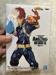 日版全新【順豐免運費包運】Banpresto The Amazing Heroes‑Special 我的英雄學院 轟焦凍 金屬色景品手辦