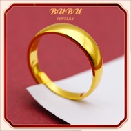 แหวนทอง 1 กรัม ลายเหลี่ยมรุ้ง(ขนแมว) ทองคำแท้ 96.5% ขายได้ ทอง แท้ หลุด จำนำ