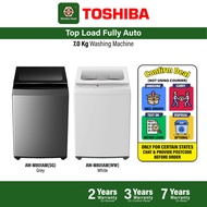 Toshiba 7kg Top Load Fully Auto Washing Machine AW-M801AM(SG) AW-M801AM(WW) AW-M801AM