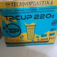 [ 1 kARTON ] 22 OZ Flat TPP Glass / Technoplastika Glass / Flat Plastic Cup 1000 PCS