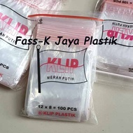 Plastic Clip 8 x 12 / Plastic Ziplock / zipper lock 8x12 contains 100 pcs