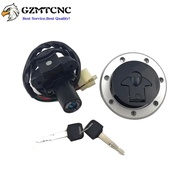 Ignition Switch Lock Fuel Tank Lock Gas cap Oil Cover w/ keys for Kawasaki ZX7R ZX9R ZX 7R ZX 9R ZXR