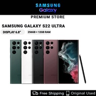 Original Used Samsung Galaxy S22 Ultra 5G 256GB + 12GB RAM 108MP 6.8 inches Android Handphone Smartphone