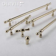 Italian OLRVLI Pur Coppr Amrican Simpl Brass Pull Frnch Light Small Cabint Drawr