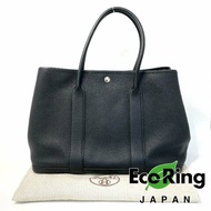 △ Hermes 愛馬仕 Garden Party 36 Noir 89 Togo Calfskin Handbag Stamp [P] 黑色顆粒小牛皮手袋 [P]刻 - 247006470