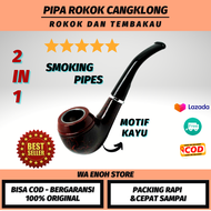 [LANGSUNG KIRIM] Pipa Rokok Cangklong Murah Unik Original TERLARIS!!!pipa rokok unik pipa rokok kayu