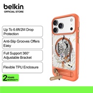 Belkin MSA047QCOG-DY Disney Zootopia SheerForce Magnetic Phone Case with Kickstand for Iphone 17 Pro