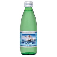 📌ส่งฟรี Santa Vittoria Mineral Water Sparkling 250 ml. glass 24 bottle น้ำแร่ธรรมชาติชนิดมีฟอง 250 ม