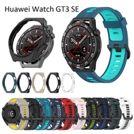 For Huawei Watch GT3 SE Case strap Tempered Glass screen protector USB Cable silicone dock stand fas