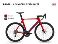 Giant Propel Advanced 2 Disc 2022 จักรยานเสือหมอบคาร์บอน ชุดขับ 105 11สปีด ดิสเบรค