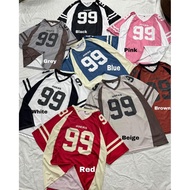 2025 New 49ERS No. 99 Loose Sleeve T-shirt Made of Dry Unisex Active Sports Style