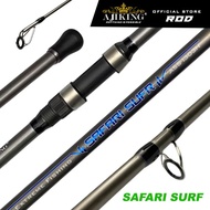 (18.2 - 22.7KG MAX DRAG) JORAN PANCING AJIKING SAFARI SURF SURFCASTING FISHING ROD (13-15ft) WITH IT