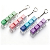 4-Pack Keyboard Fidget Set From Silent to Clicky – All 4 Mechanical Key Feels Fidget Clicker, Creamy