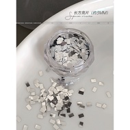 Iridescent Glitter for Nail Decoration – Ultra Thin Sparkling Beads