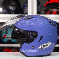 GMT HELMET HALF FACE HELMET DOUBLE VISOR MOTORCYCLE HELMET FOR MEN AND WOMEN SNI HELMET