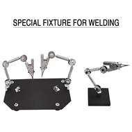Welding Fixture Three Hands Welding Table Welding Clamps Double-Headed Welding Fixture Lay-Up Table 