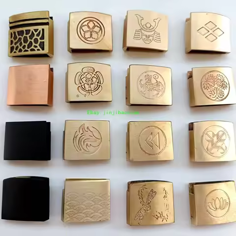 High Quality Brass Habaki Collar Clip for Japanese Sword Katana Tanto Wakizashi