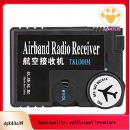 118-136MHz Airband Radio Receiver High Sensitivity Air-to-Ground Aeronautical Band Receptor Digital 