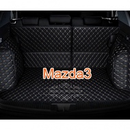Suitable for Mazda3 Mazda 3 Dedicated Car Leather Fully Surrounded Rear Compartment Mat Rear Trunk Mat