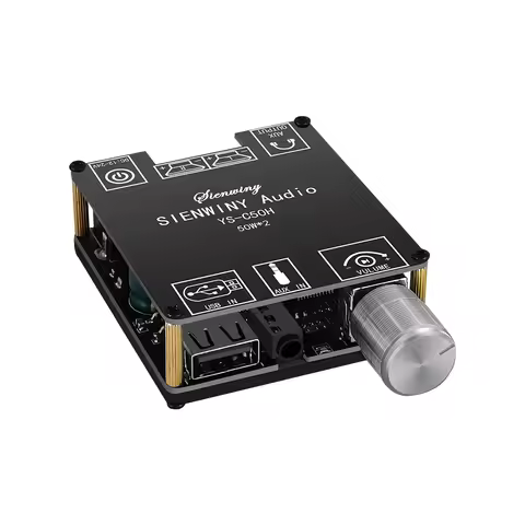 YS-C50H 50W*2 Bluetooth 5.1 HIFI-level Supreme Edition 50W+50W Stereo Bluetooth Digital Power Amplif