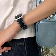 HANJI 韓紙桑葚純素皮革錶帶，適用於 Galaxy Watch 8、Apple Watch 11