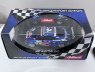 Schuco 1:43 ABT Audi TT-R 2003 DTM RED BULL 賽車模型