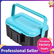 Fishing Live Bait Box Fishing Plastic Bait Box Bait Storage Box Worm Bait Holder Portable Fishing Li