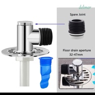 DELMER Drain Cover, Drain Deodorant Floor Drain Joint, Anti-Overflow Floor Drain Adapter Dishwasher