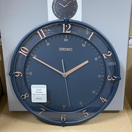 [TimeYourTime] Seiko Clock QXA805L Blue Analog Quiet Sweep Silent Wall Clock QXA805