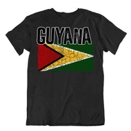 Flag T-Shirt Guyana Fashion Country Souvenir T-Shirt Logo