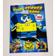 Sponge Bob Sticker Books Art and Crafts Kindergarten