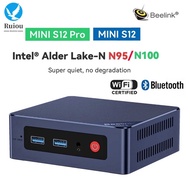 Beelink MINI S12 Pro Mini PC 12th Intel Alder Lake N100/N95 MINI PC Windows 11 DDR4 16GB 500GB SSD Wifi6 BT5.2 1000M Desktop MINI PC Gamer Computer